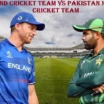 England Cricket Team vs Pakistan National Cricket Team