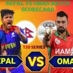Nepal National Cricket Team vs Oman National Cricket Team Match Scorecard
