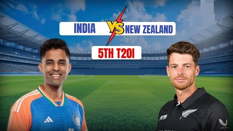 india vs new zealand 5th t20 2026